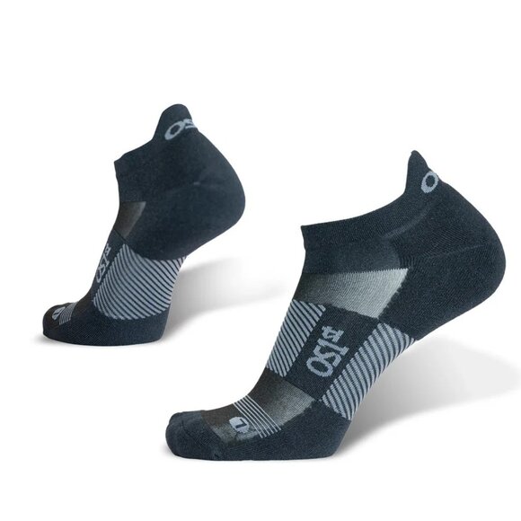 OS1st Thin Air Performance Unisex No Show Black Sock - Picture 1 of 2